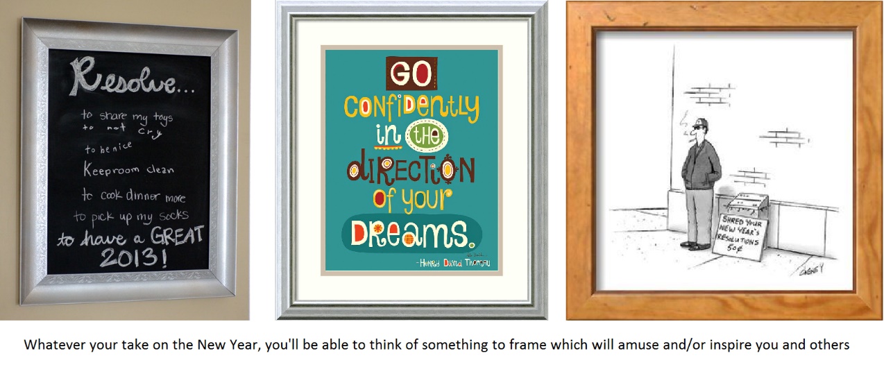 New Year frames