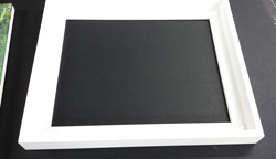 Canvas Framing in a Floater Frame step 4