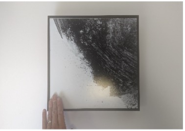 Isecuring board in inset frame